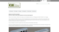 Desktop Screenshot of kwtrams.co.uk